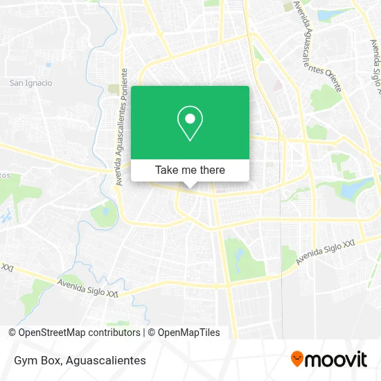 Gym Box map