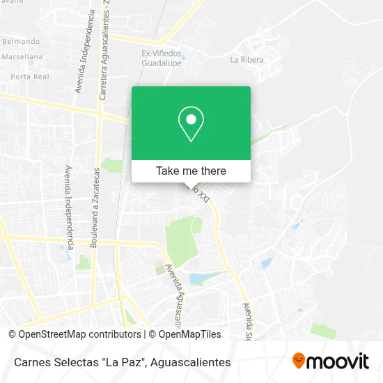 Carnes Selectas "La Paz" map