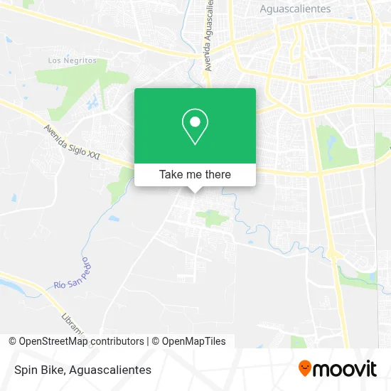 Spin Bike map