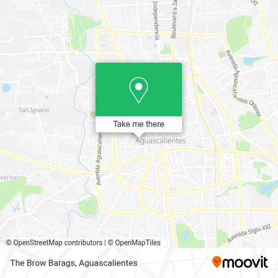 The Brow Barags map
