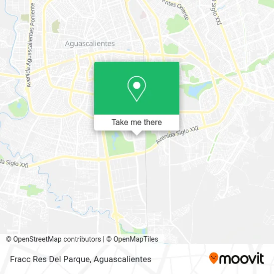 Fracc Res Del Parque map