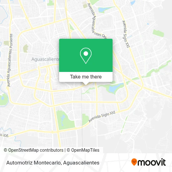 Automotriz Montecarlo map