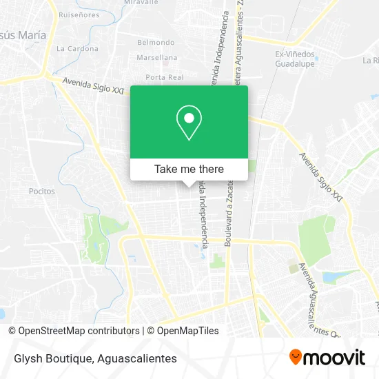 Glysh Boutique map