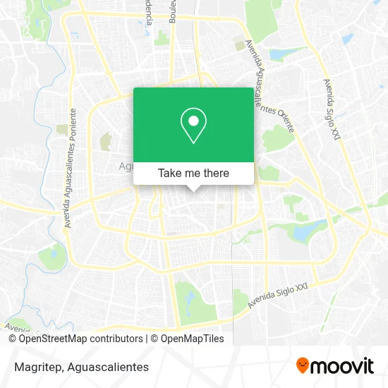 Magritep map