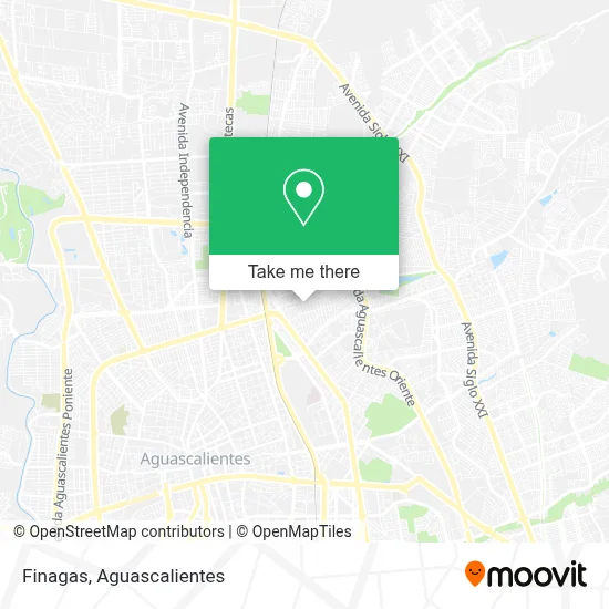 Finagas map