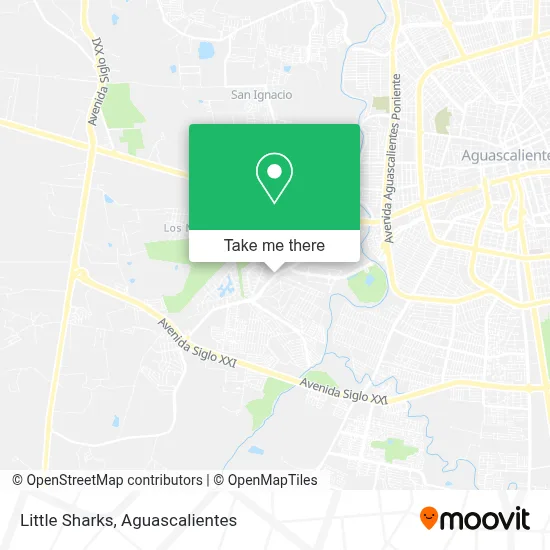 Little Sharks map