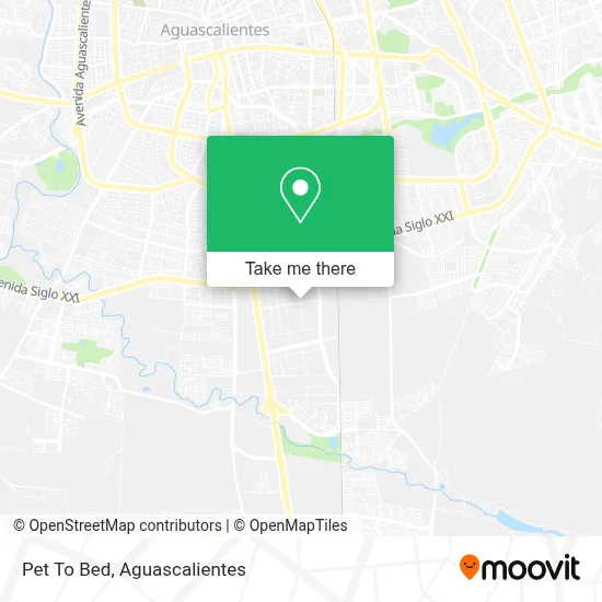 Pet To Bed map