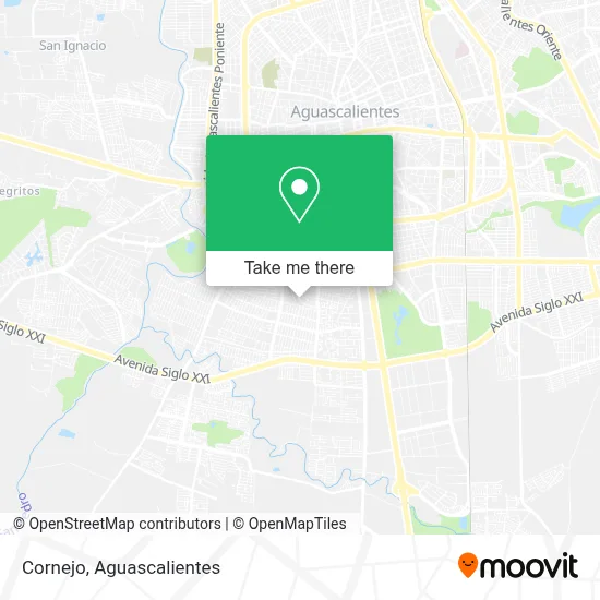Cornejo map