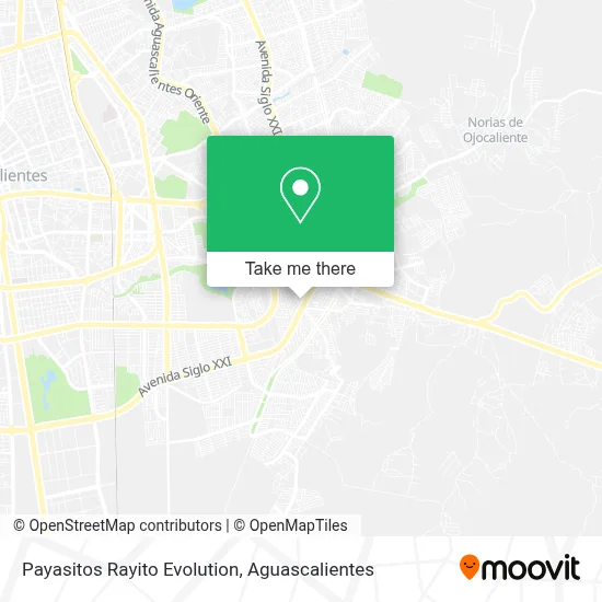 Payasitos Rayito Evolution map