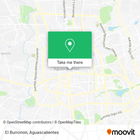 El Burronon map