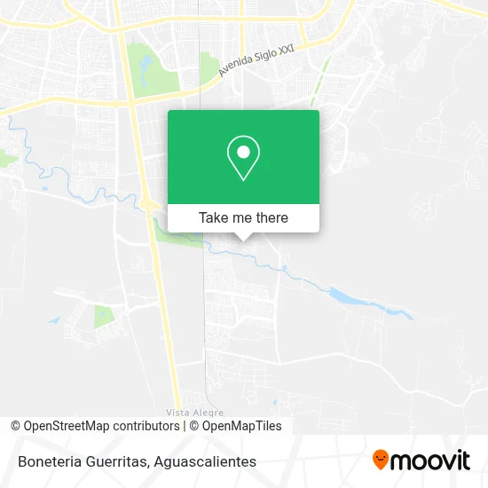 Boneteria Guerritas map