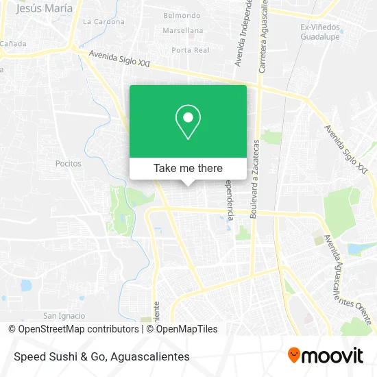Speed Sushi & Go map
