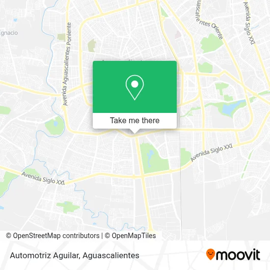 Automotriz Aguilar map
