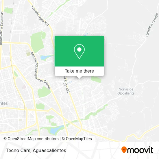 Tecno Cars map