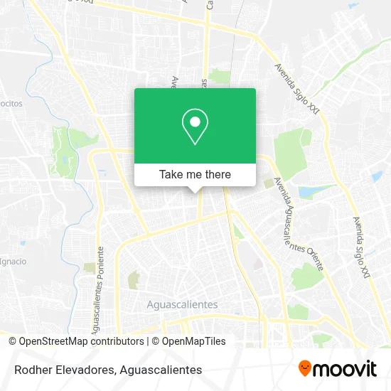 Rodher Elevadores map