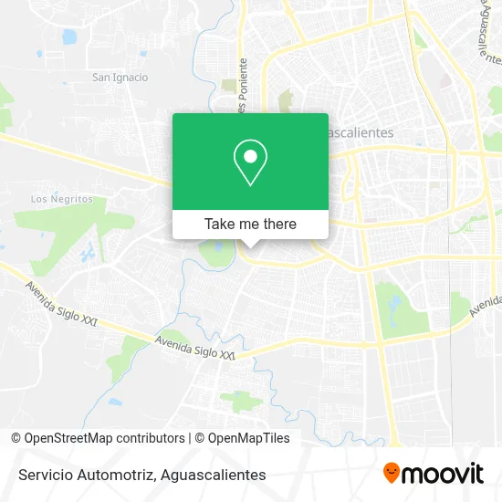 Servicio Automotriz map