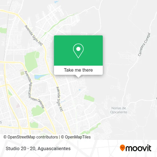 Studio 20 - 20 map