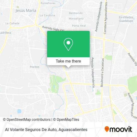 Al Volante Seguros De Auto map