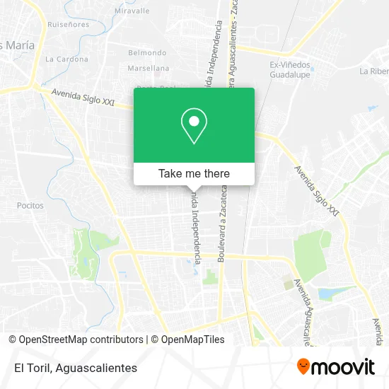 El Toril map