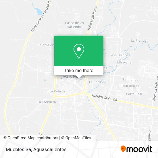 Muebles Sa map