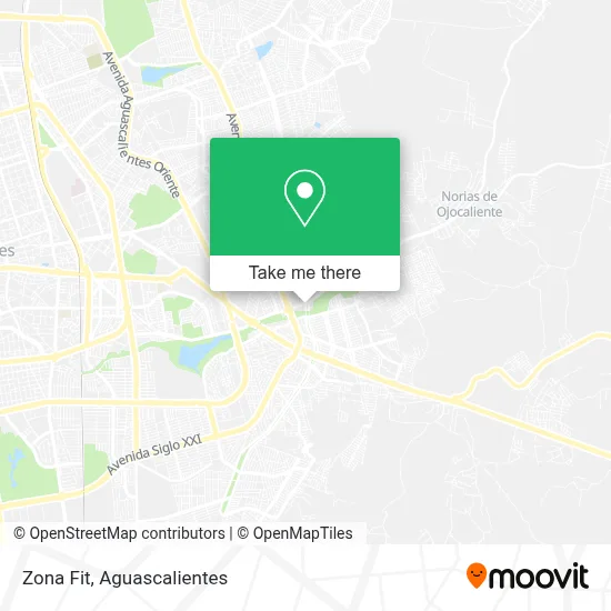 Zona Fit map