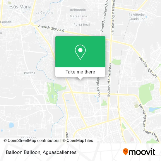 Balloon Balloon map