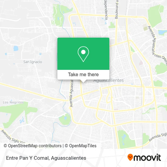Entre Pan Y Comal map
