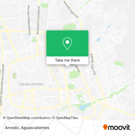 Amedic map