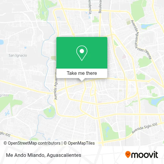 Me Ando Miando map