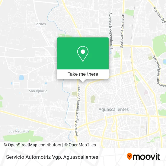 Servicio Automotriz Vgp map