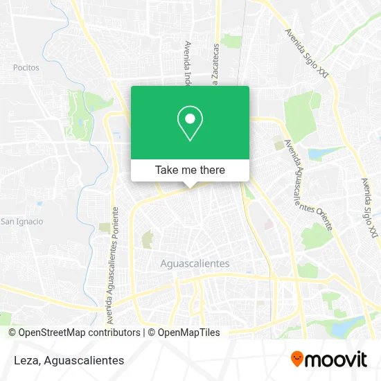 Leza map