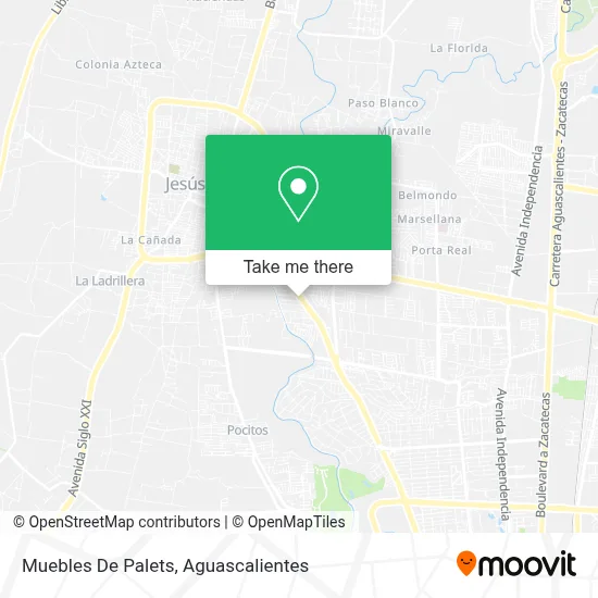 Muebles De Palets map