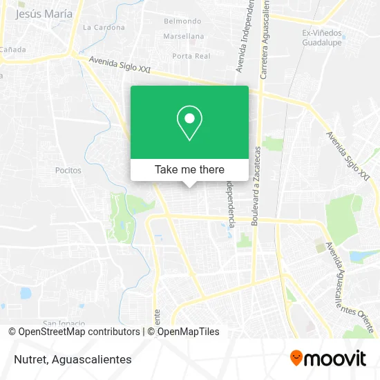 Nutret map