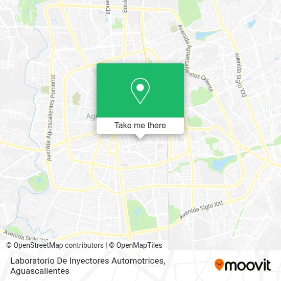 Laboratorio De Inyectores Automotrices map