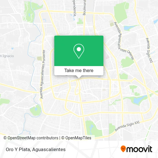 Oro Y Plata map