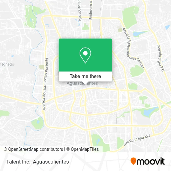 Talent Inc. map