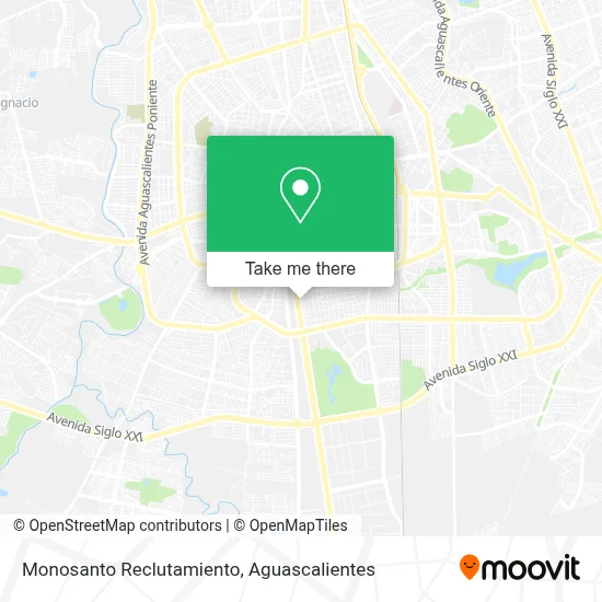 Monosanto Reclutamiento map