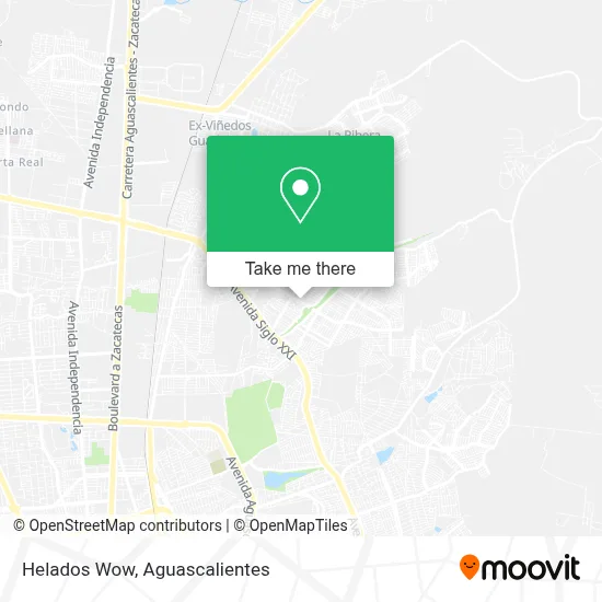 Helados Wow map
