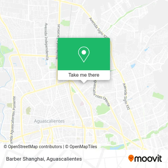 Barber Shanghai map