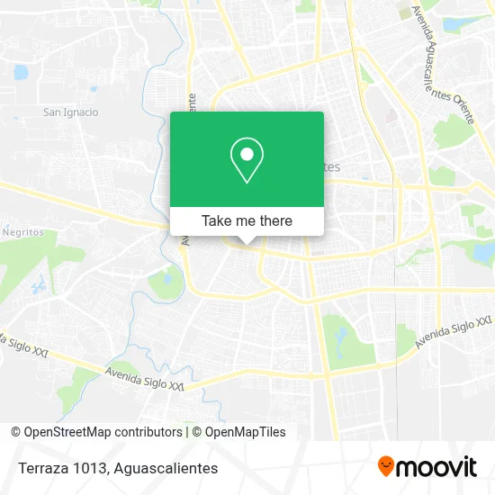Terraza 1013 map