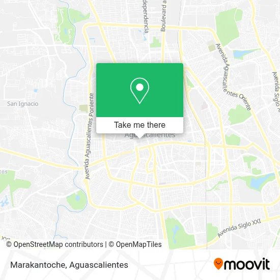 Marakantoche map