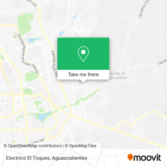 Electrico El Toques map