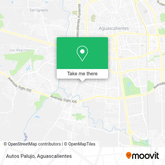Autos Palujo map
