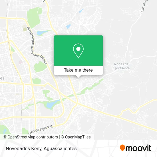 Novedades Keny map