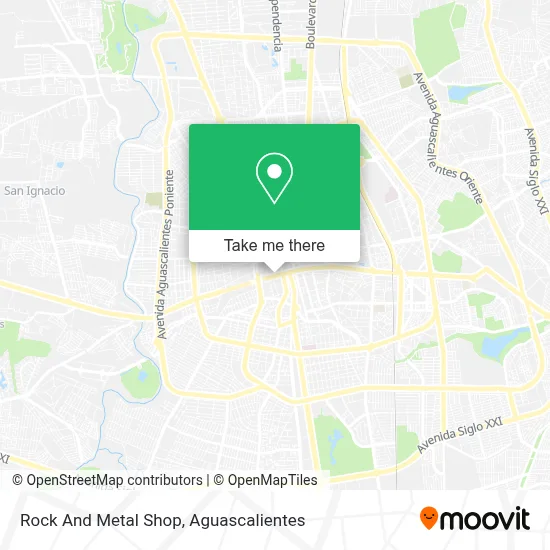 Rock And Metal Shop map