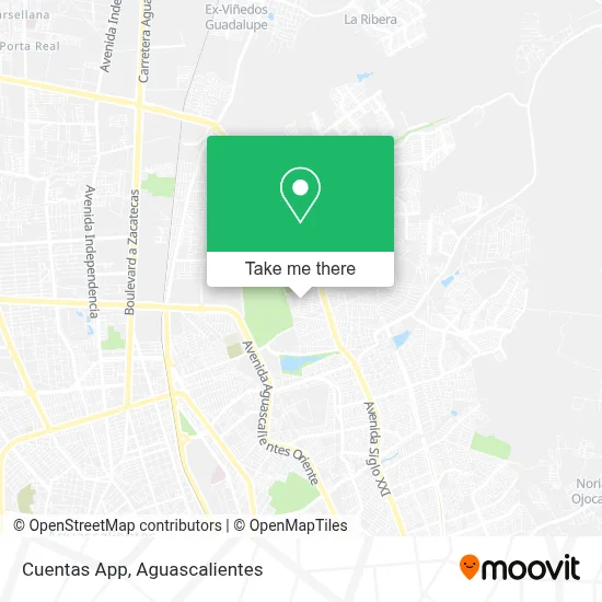 Cuentas App map