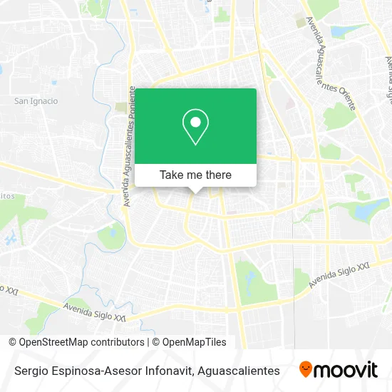 Sergio Espinosa-Asesor Infonavit map