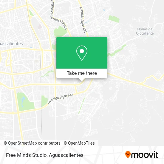Free Minds Studio map