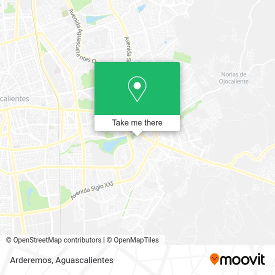 Arderemos map