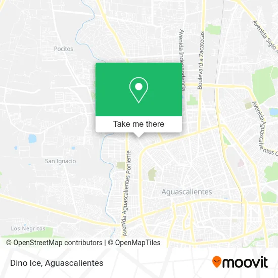Dino Ice map